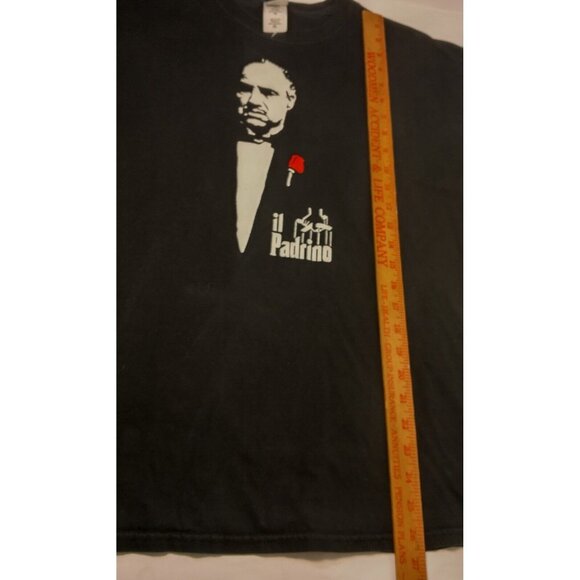 The Godfather Il Padrino T Shirt XL Black Vito Corleon Movie Graphic - Picture 8 of 11
